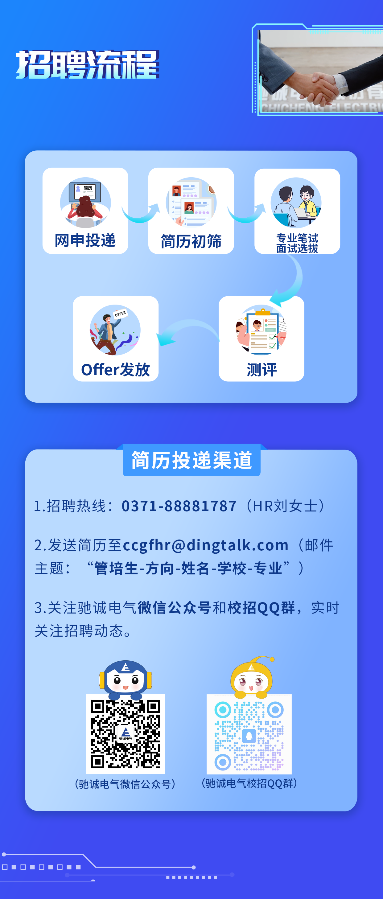 “馳”騁青春 “誠(chéng)”就未來|馳誠(chéng)電氣2026屆校園招聘火熱進(jìn)行中