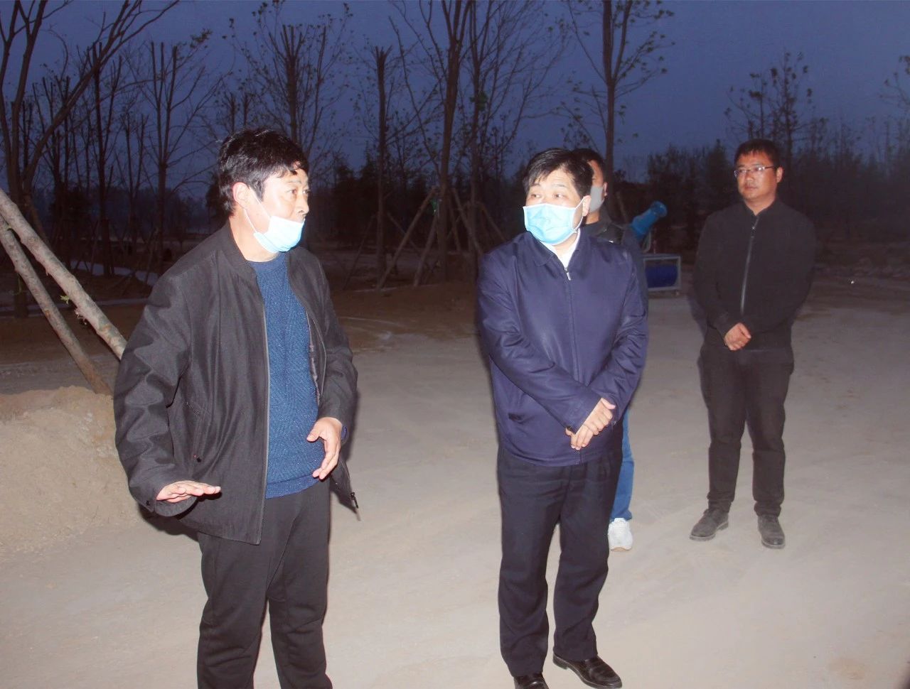 長葛市市委書記尹俊營考察許昌馳誠二期項(xiàng)目進(jìn)展情況